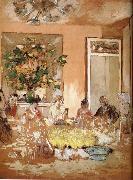 Edouard Vuillard Lunch painting